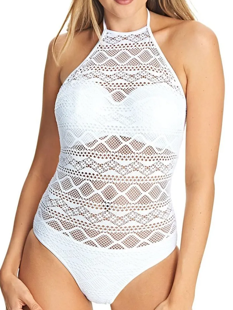 Bañador mujer con relleno y aros Freya Swim Sundance High Neck AS3974