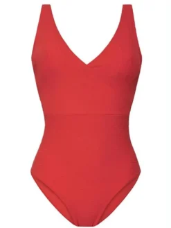 Bañador mujer Cyell Rib Coral con foam 020325