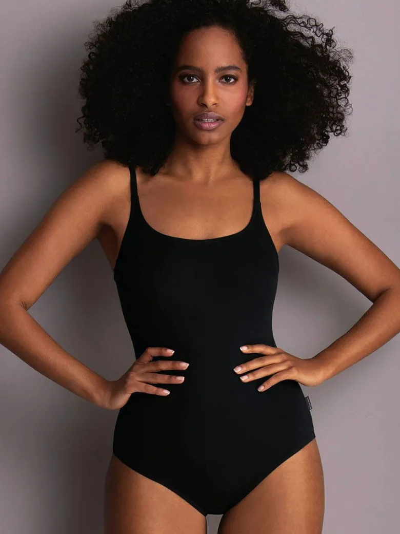 Bañador Rosa Faia Perfect Suit con aros 7703