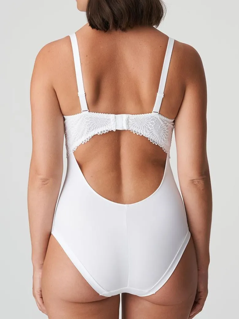 Body moldeador PrimaDonna Sophora con aros 0463186 Blanco