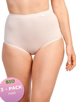 Braga alta Sans Complexe Simplement Coton Bio (Pack 3 uds.)