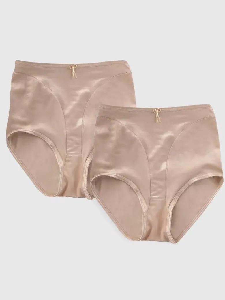 Braga faja clásica de control suave en abdomen Leonisa 1214X2 (Pack 2)