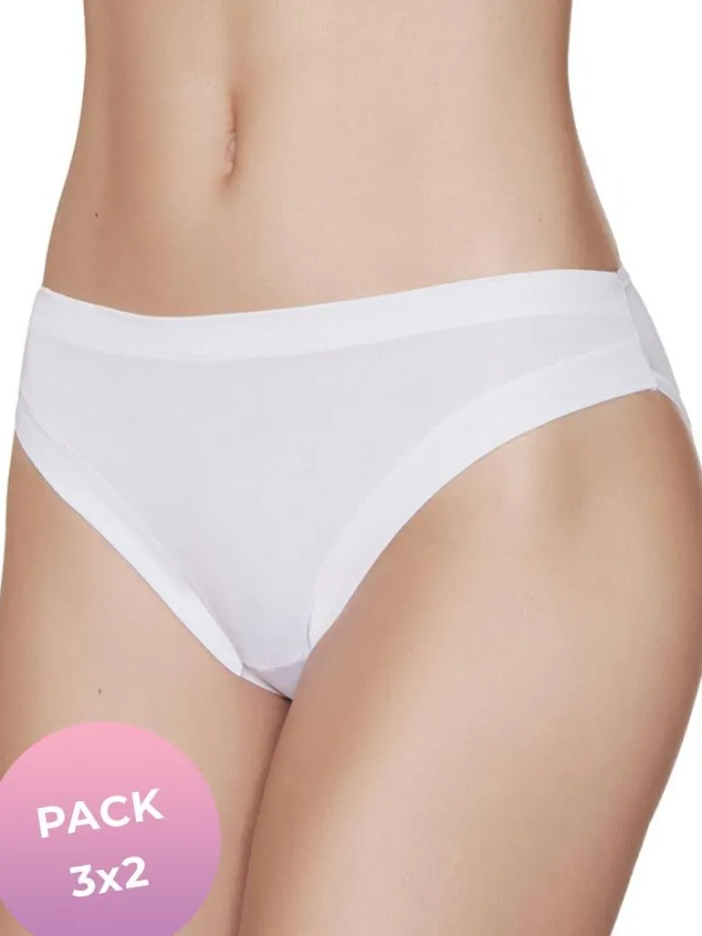 Braga Janira Brislip Esencial 31184 (Pack 3x2)