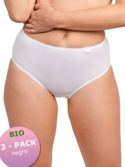 Braga midi Sans Complexe Simplement Coton Bio (Pack 3 uds.)