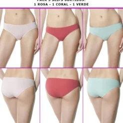 Braga Pompea Essential Cotton (Pack 3 uds.)