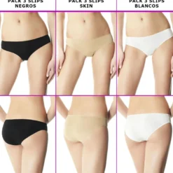 Braga Pompea Essential Cotton (Pack 3 uds.)