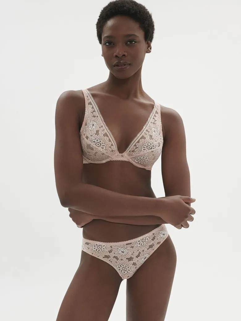 Braga slip Simone Perele Festive 1E1726 Rose Ballet
