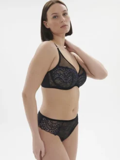 Braga slip Simone Perele Scenario 1E3726 Negro