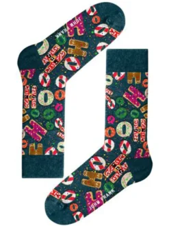 Calcetines mujer Navidad John Frank Algodón WJFLSFUN-CH29