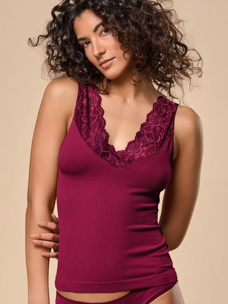 Camiseta mujer Focenza Canotta Belen 18214 Bordo