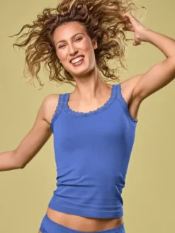 Camiseta mujer Focenza Caraco Pizzo 217 Alaska