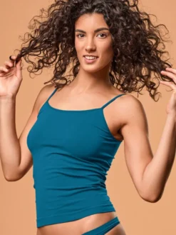 Camiseta mujer Focenza Caraco 202 Petrolio