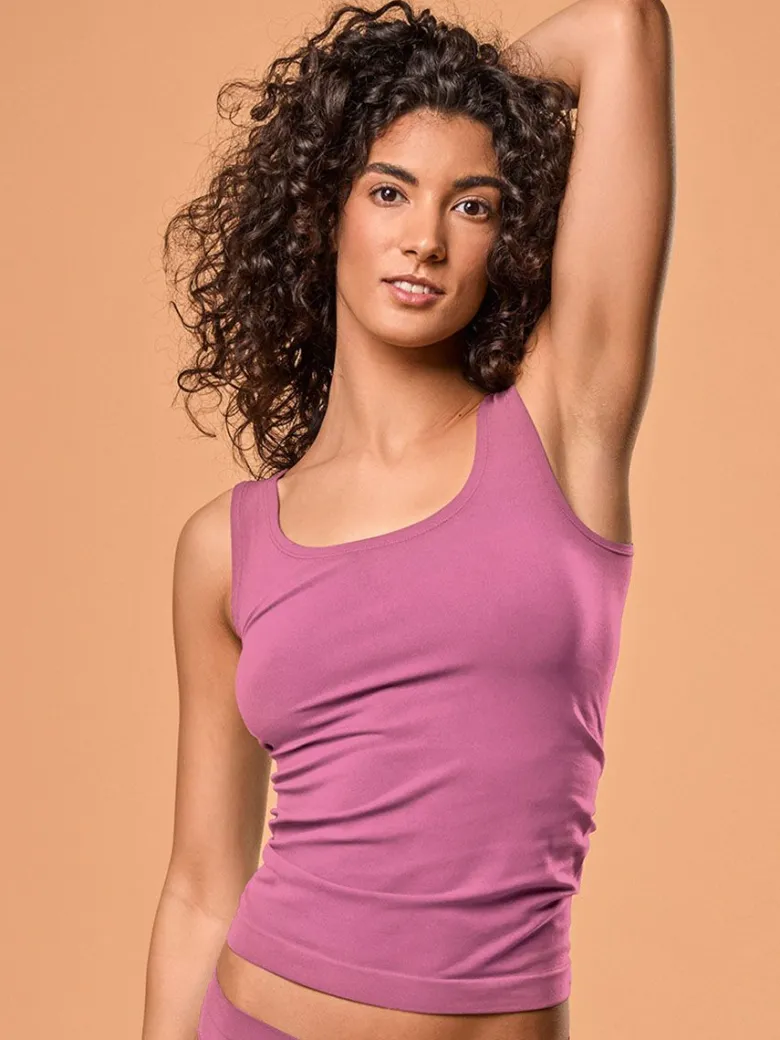 Camiseta mujer Focenza Tirantes 203 Malva