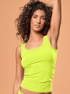 Camiseta mujer Focenza Tirantes 203 Giallo fluo