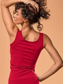 Camiseta mujer Focenza Tirantes 203 Rojo