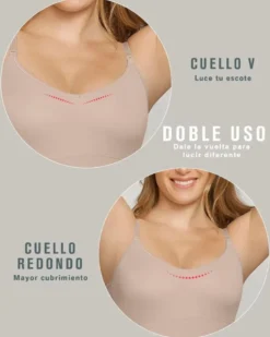Camiseta multiusos de control de abdomen Leonisa 015824