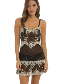 Camison lencero Wacoal Embrace Lace corto WA814191