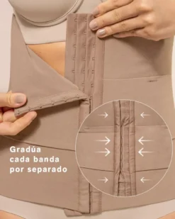 Faja corsé cinturilla de control moderado tecnología SkinFuse Leonisa E15792