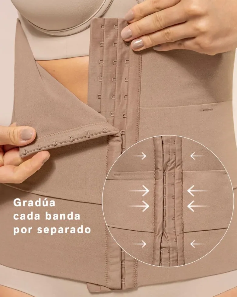 Faja corsé cinturilla de control moderado tecnología SkinFuse Leonisa E15792