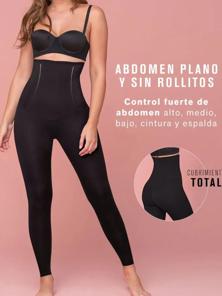Faja Legging de tiro alto con control fuerte de abdomen Leonisa 012901