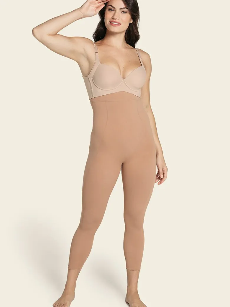 Faja Legging invisible de tiro alto levanta glúteos Leonisa 012727