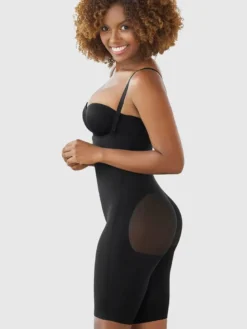 Faja pantalon alta media pierna invisible levanta glúteos Leonisa 012807M