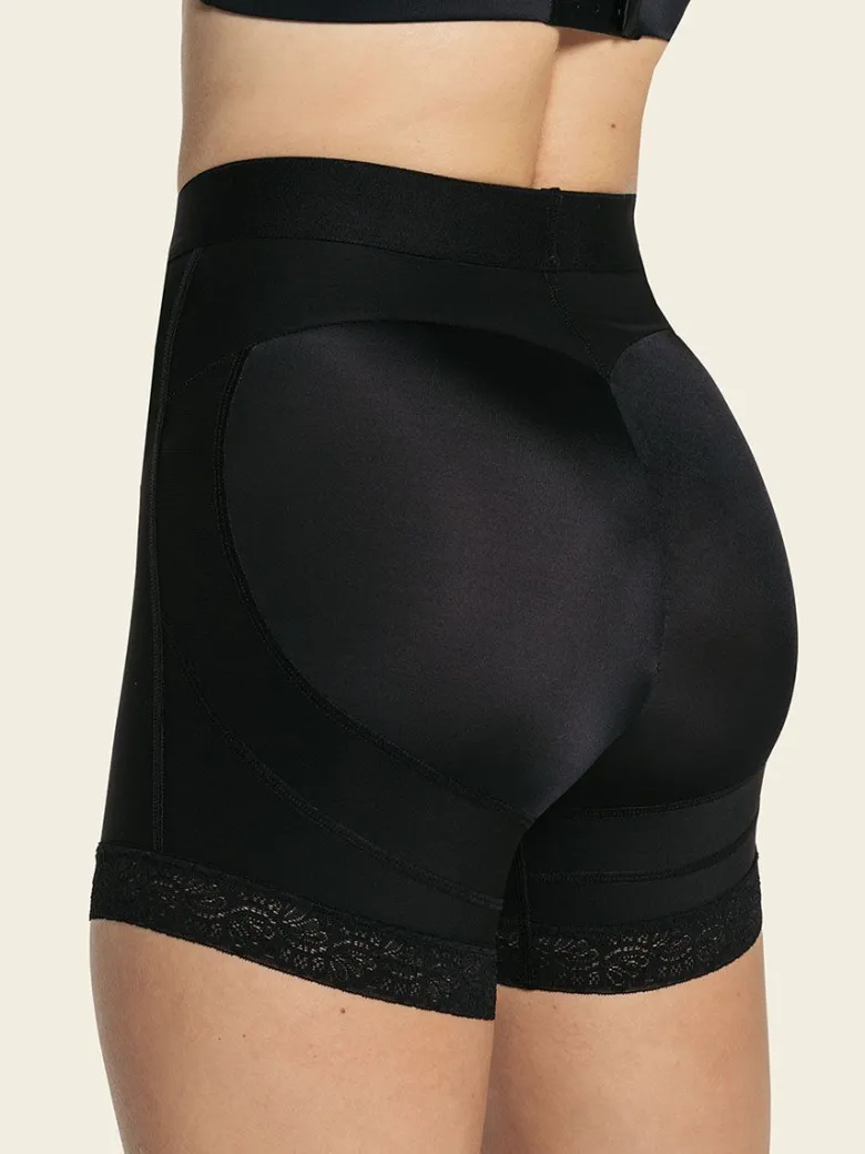 Faja pantalon tipo short levanta glúteos Leonisa 012983