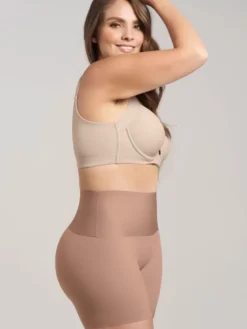 Faja short de control moderado aspecto invisible con fajón antideslizante Leonisa 012970