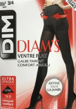 Panty Dim Diam's 70D Ventre Plat 5Y1