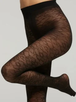 Panty Pompea Fuoco 40D Negro