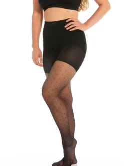 Panty Reductor Magic Bodyfashion Sexy Dots Tights 15SD
