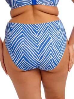 Parte de abajo bikini Braga alta Elomi Swim Fiji Falls Midi Ocean