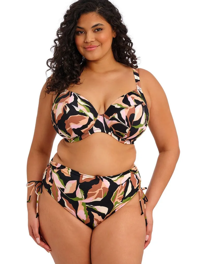 Parte de abajo bikini Braga alta Elomi Swim Ocean Avenue