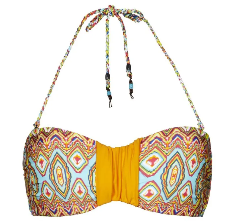 Parte de arriba bikini BeachLife Indean Beads Milo Bandeau con foam 1314209