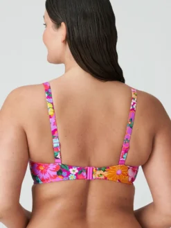 Parte de arriba bikini con aro Primadonna Swim Najac con aros 4011010 Floral Explosion