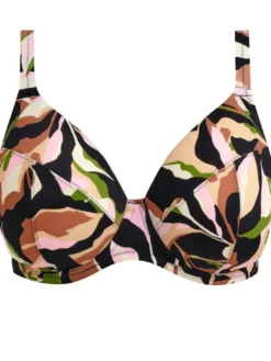 Parte de arriba Bikini Elomi Swim Ocean Avenue Plunge con aros