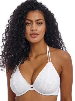Parte de arriba Bikini Freya Swim Nomad nights Halter con aros AS205404 White