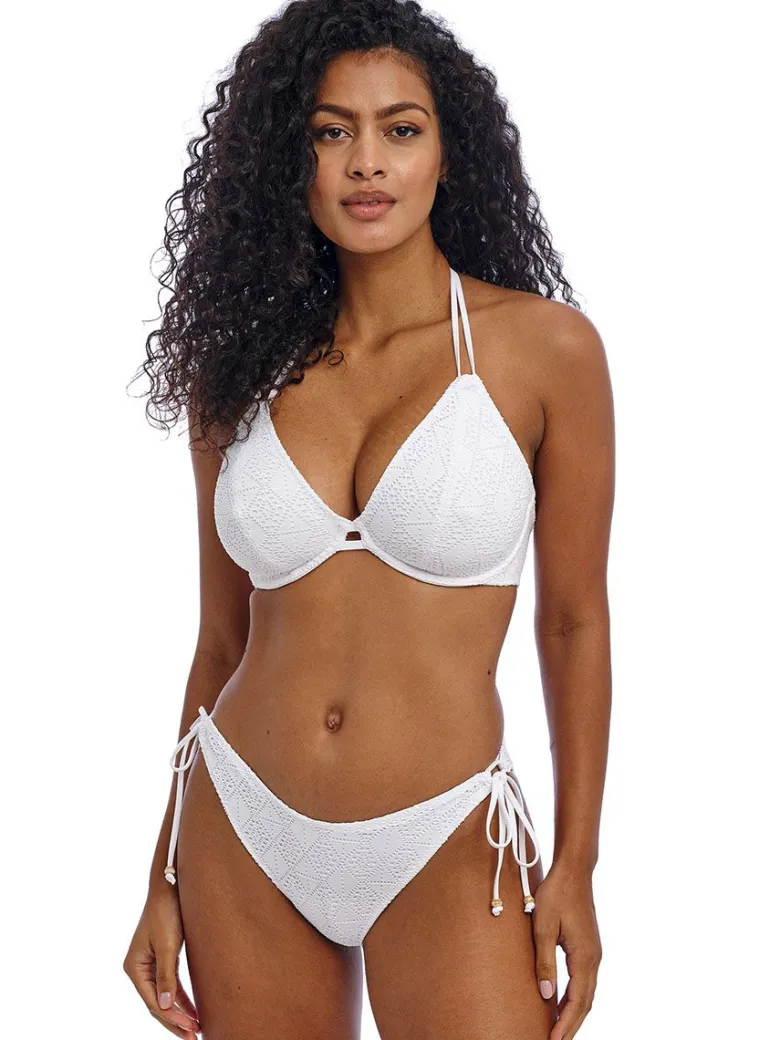 Parte de arriba Bikini Freya Swim Nomad nights Halter con aros AS205404 White