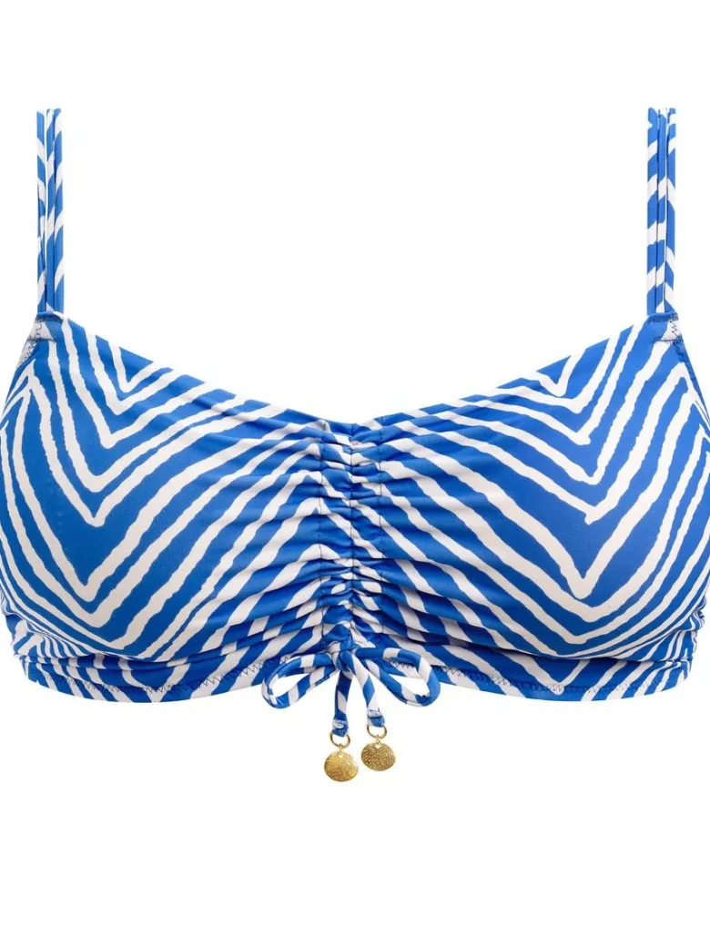 Parte de arriba Bikini Freya Swim Fiji falls Bralette con aros Ocean