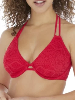 Parte de arriba Bikini Freya Swim Sundance Halter c/aro AS3971 Rojo