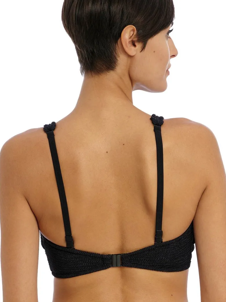 Parte de arriba Bikini Freya Swim Ibiza Waves Bralette con aros AS203814 Negro