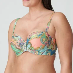 Parte de arriba bikini Primadonna Swim Celaya Bandeau con foam 4011217 Italian Chic