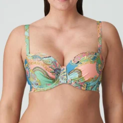 Parte de arriba bikini Primadonna Swim Celaya Bandeau con foam 4011217 Italian Chic