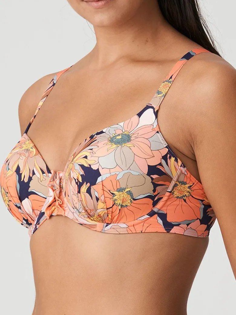 Parte de arriba Bikini PrimaDonna Swim Melanesia con foam 4007514