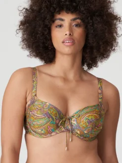 Parte de arriba bikini PrimaDonna Swim Sakarun con aros 4009910 Sunny Paisley