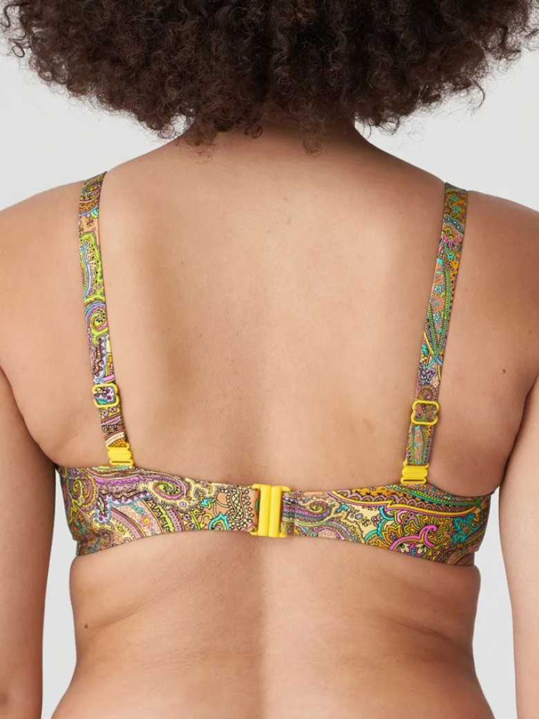 Parte de arriba bikini PrimaDonna Swim Sakarun con aros 4009910 Sunny Paisley