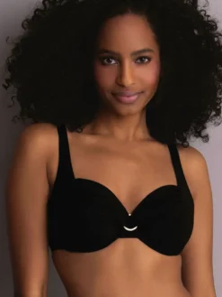 Parte de arriba bikini Rosa Faia Mix & Match Hermine 8411 Negro