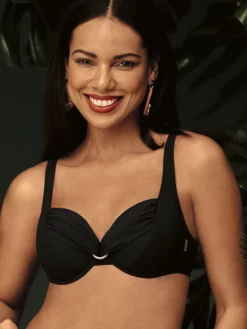 Parte de arriba bikini Rosa Faia Mix & Match Hermine 8411 Negro