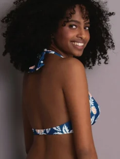 Parte de arriba bikini Rosa Faia Blue Beach Amira con aro 8796