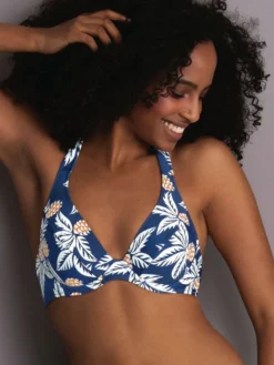 Parte de arriba bikini Rosa Faia Blue Beach Amira con aro 8796